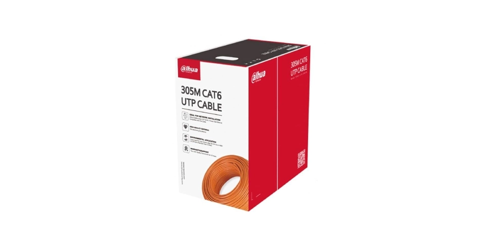 سلك نت داهو CAT6 طول 305 متر - PFM922I-6UN-C