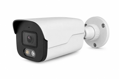 Uniview IP 2MP Outdoor Camera with Built-in Microphone, Night Vision, Colors - IPC2122LB-AF40-ECO