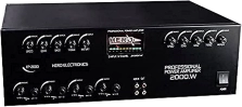 2-channel Gold 2000W Amplifier