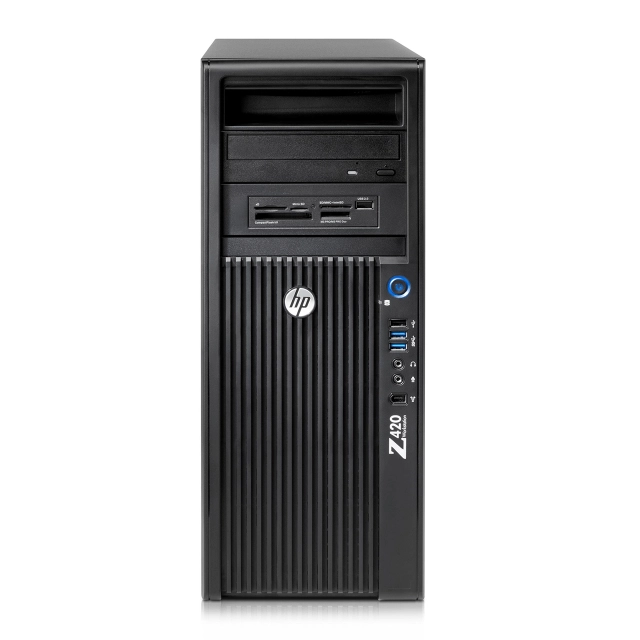 HP Z420 Xeon E5-2680 3.0GHz  - RAM 32GB – 128 GB SSD  - 1TB HDD  VGA NVIDIA Quadro 5000 - DVD-WR - WINDOWS 10 Pro