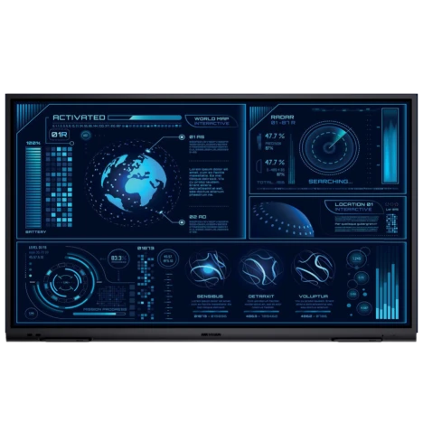 شاشة تفاعلية هيكفيجن DS-D5B75RB/EL مقاس 75 بوصة - بنظامين ويندوز وأندرويد