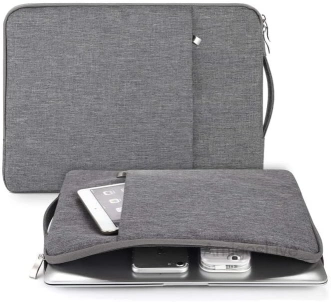 Laptop sleeve 14-inch in gray color