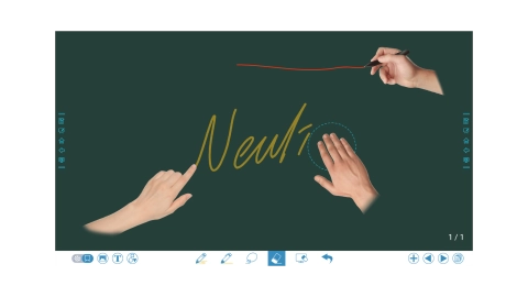 شاشة تفاعلية نيو لاين RS+ مقاس 65 بوصة - نظامين تشغيل اندرويد و ويندوز